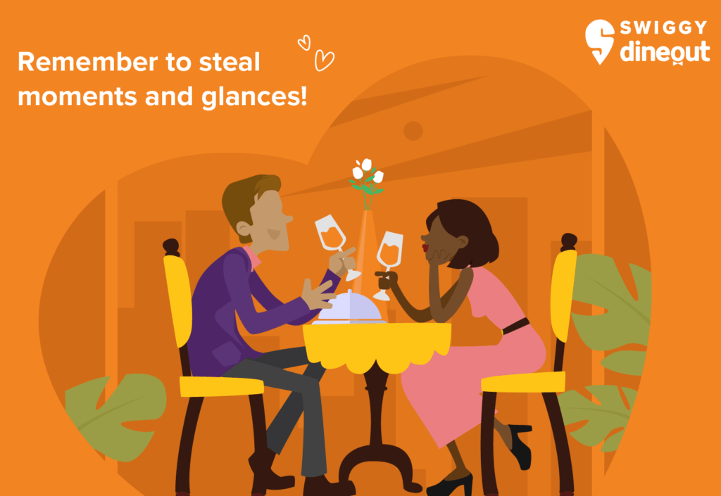 The Dineout section of the Swiggy has everything that you need to plan your date night. 