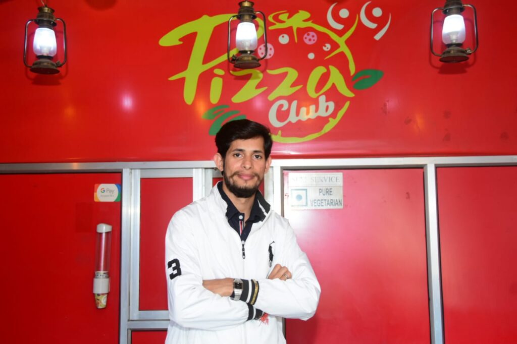  Anant Arora, the owner of Pizza Club 99.