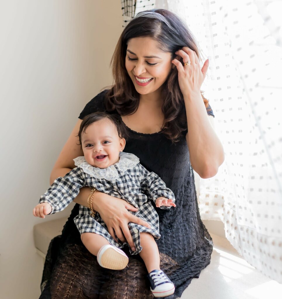 Pearl Rhea with her baby Ruth.