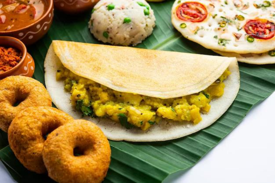 Dosas and Idlis