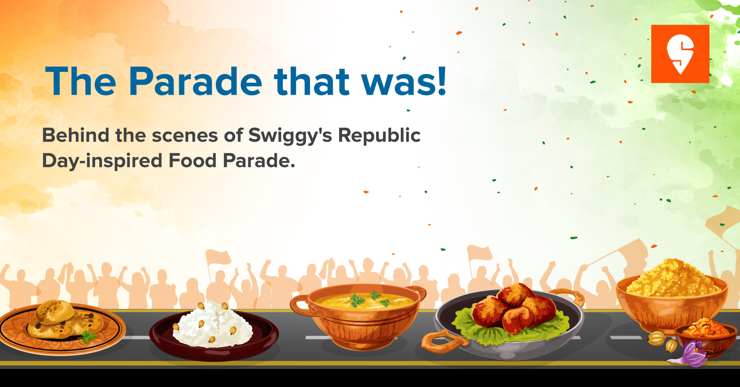 Giving India’s beloved Republic Day parade a fun Swiggy twist! - Swiggy