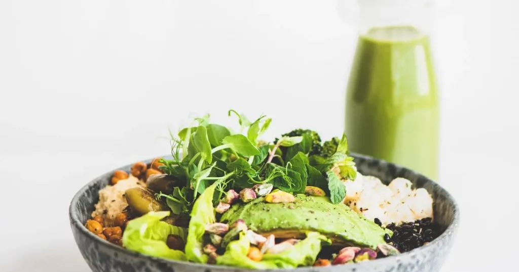 Salad and Smoothies