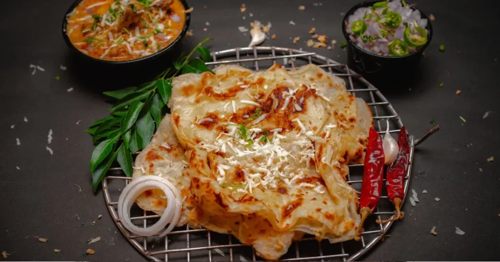 Kodaikanal Parotta with Salna