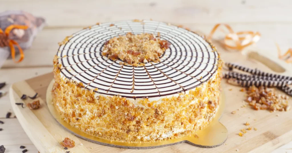 Butterscotch Crunch Cake