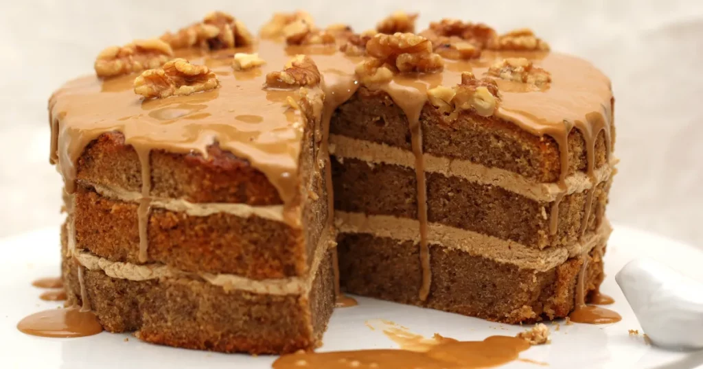 Coffee Walnut Cake