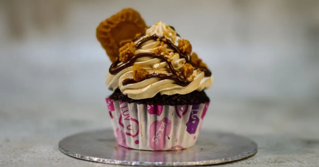 Lotus Biscoff Cupcake