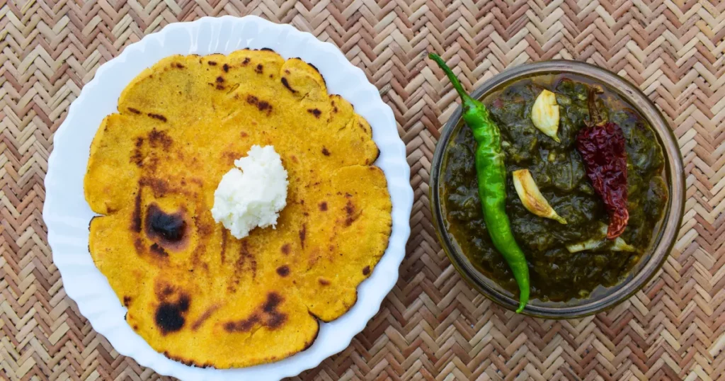 Sarson da Saag with Makki di Roti