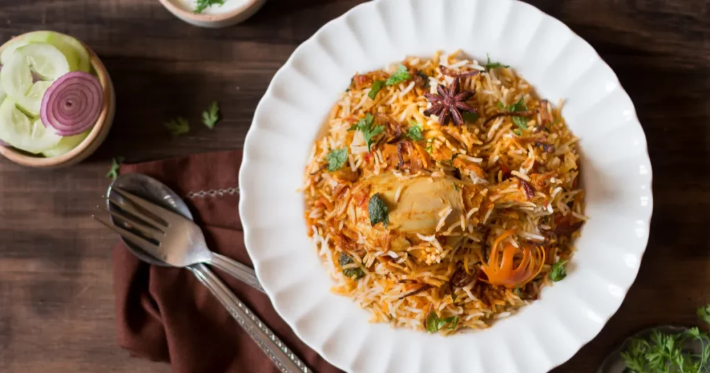 Andhra Chicken Biryani