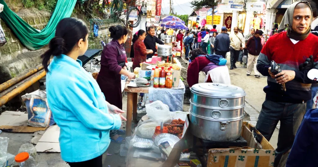 Street food darjeeling