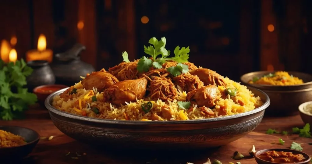 Lazeez Bhuna Murgh Biryani