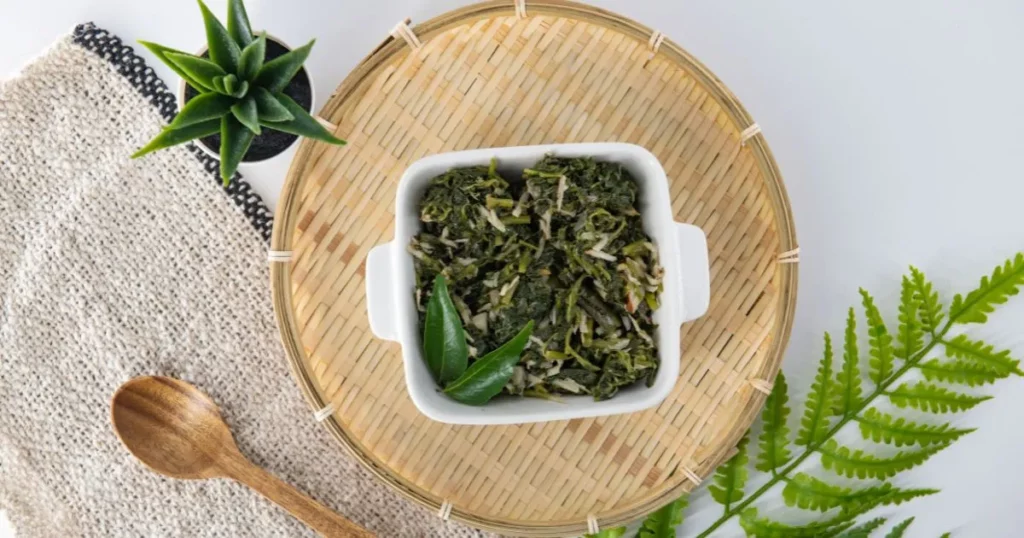 Murungai Keerai Poriyal
