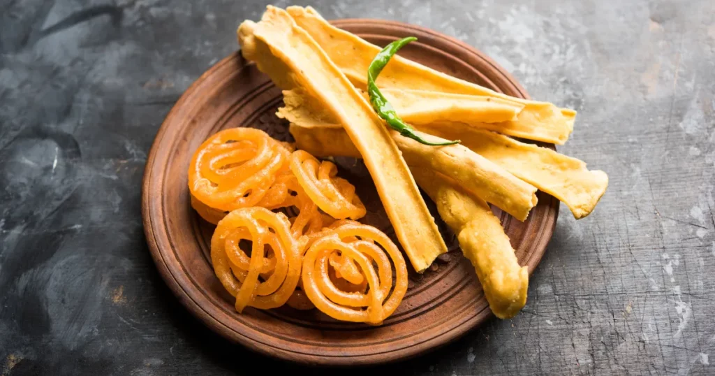 Fafda Jalebi