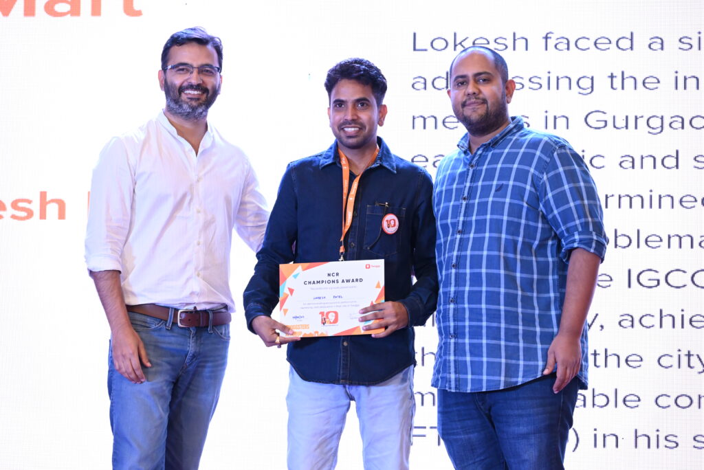 Lokesh Pate's work being recognized 