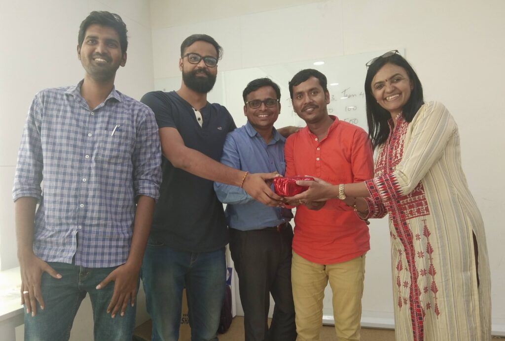 Prabhakar's hard work and potential being recognized 