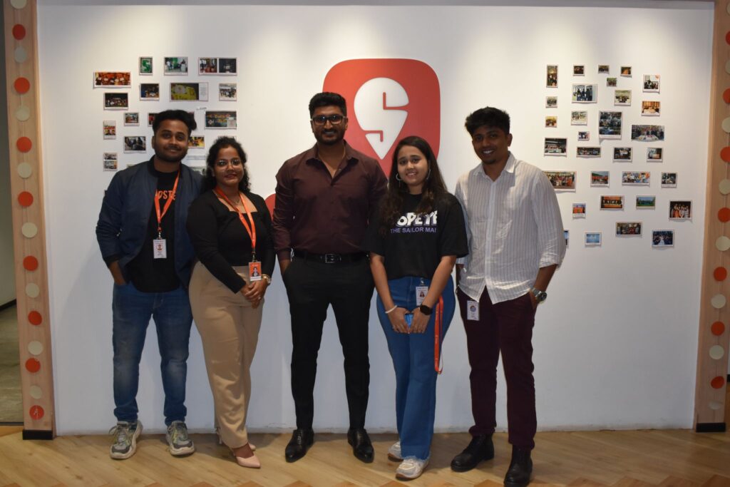 Lazar with his core team