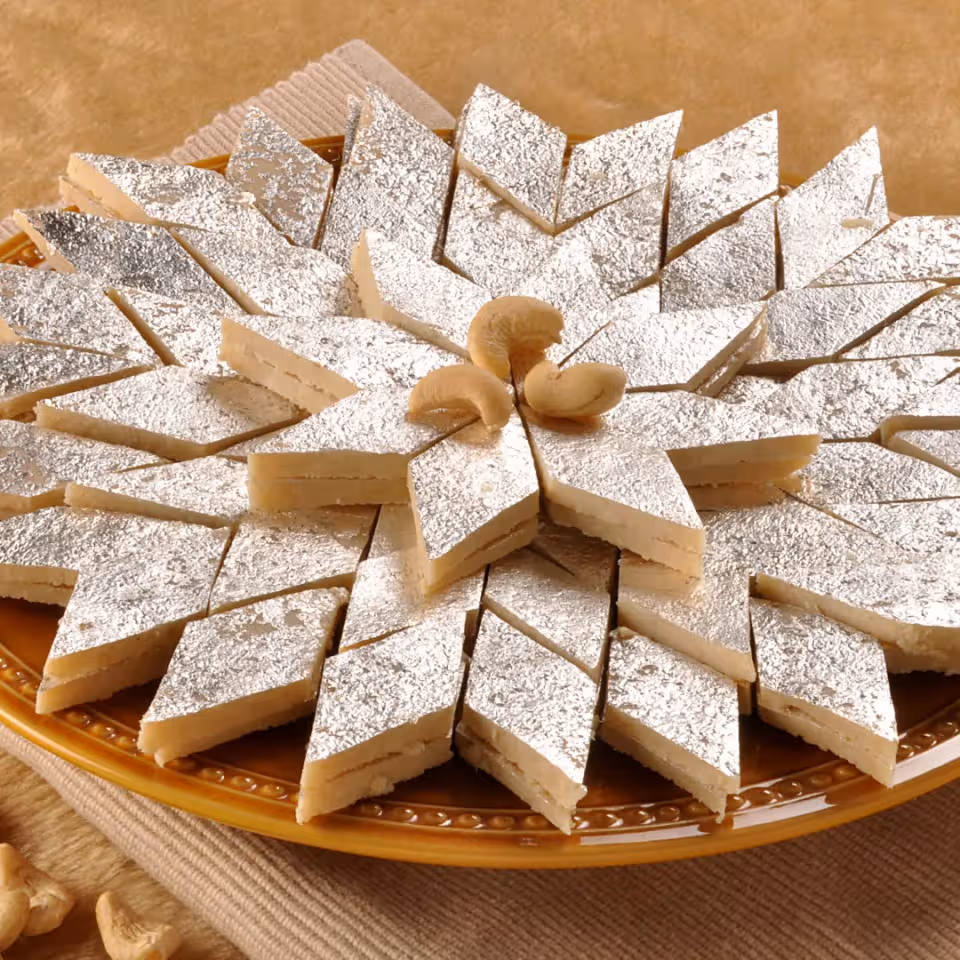 Kaju Katli Recipe 