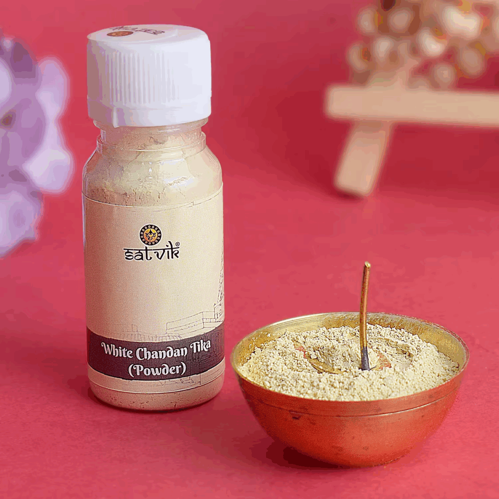 White Sandalwood for puja