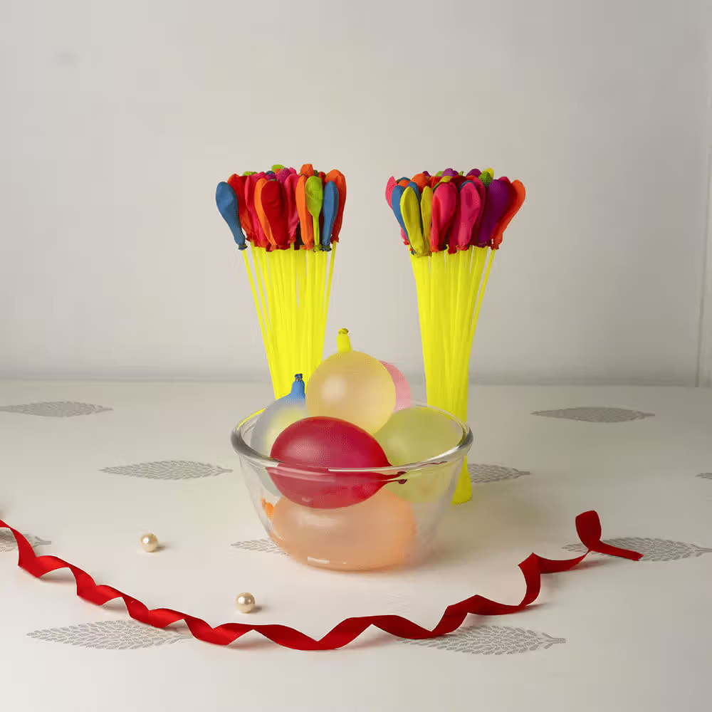 color streamers & color balloons 