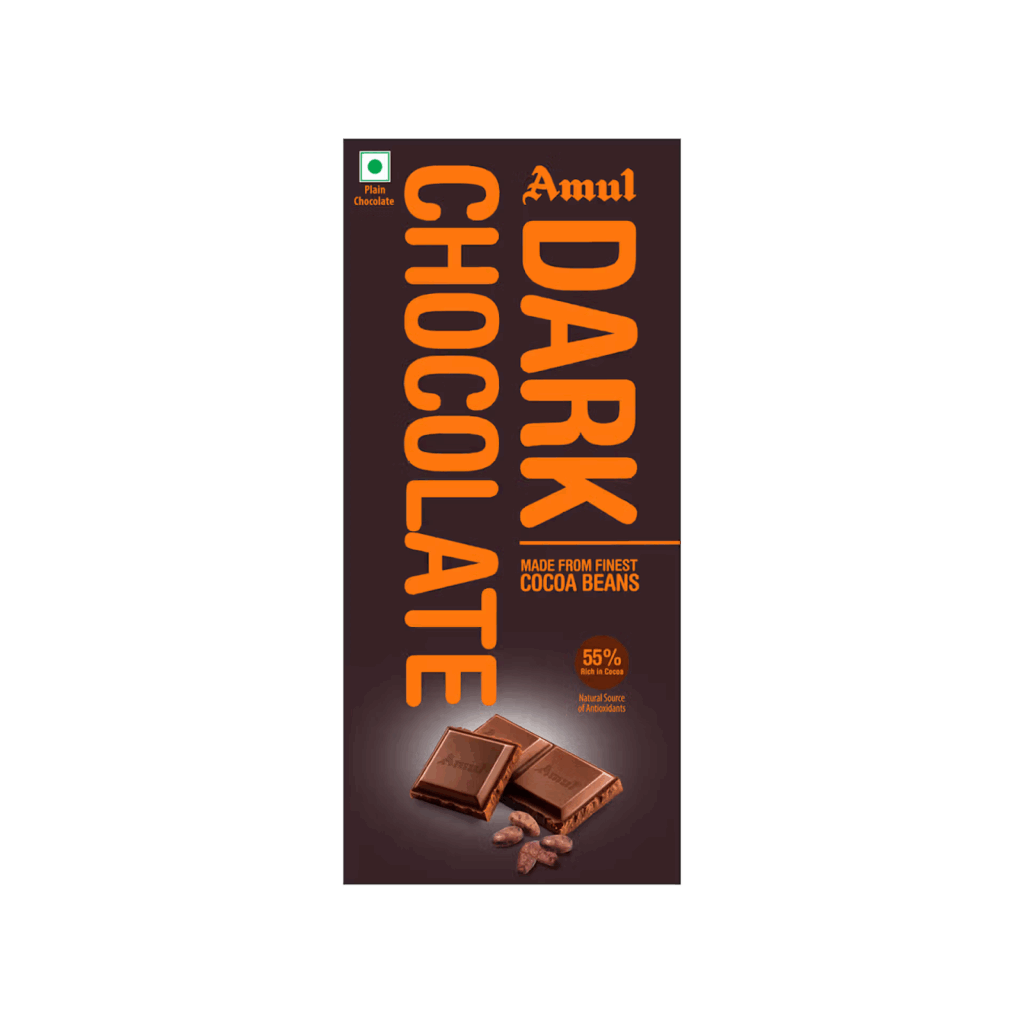 Amul Dark Chocolate for  Chocolate Day Celebration 
