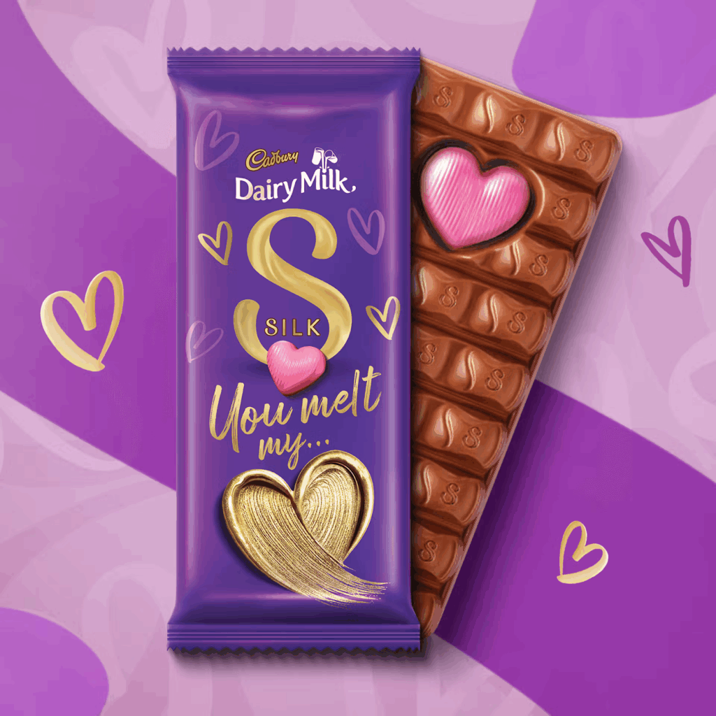 Dairy Milk Silk for chocolate day gift