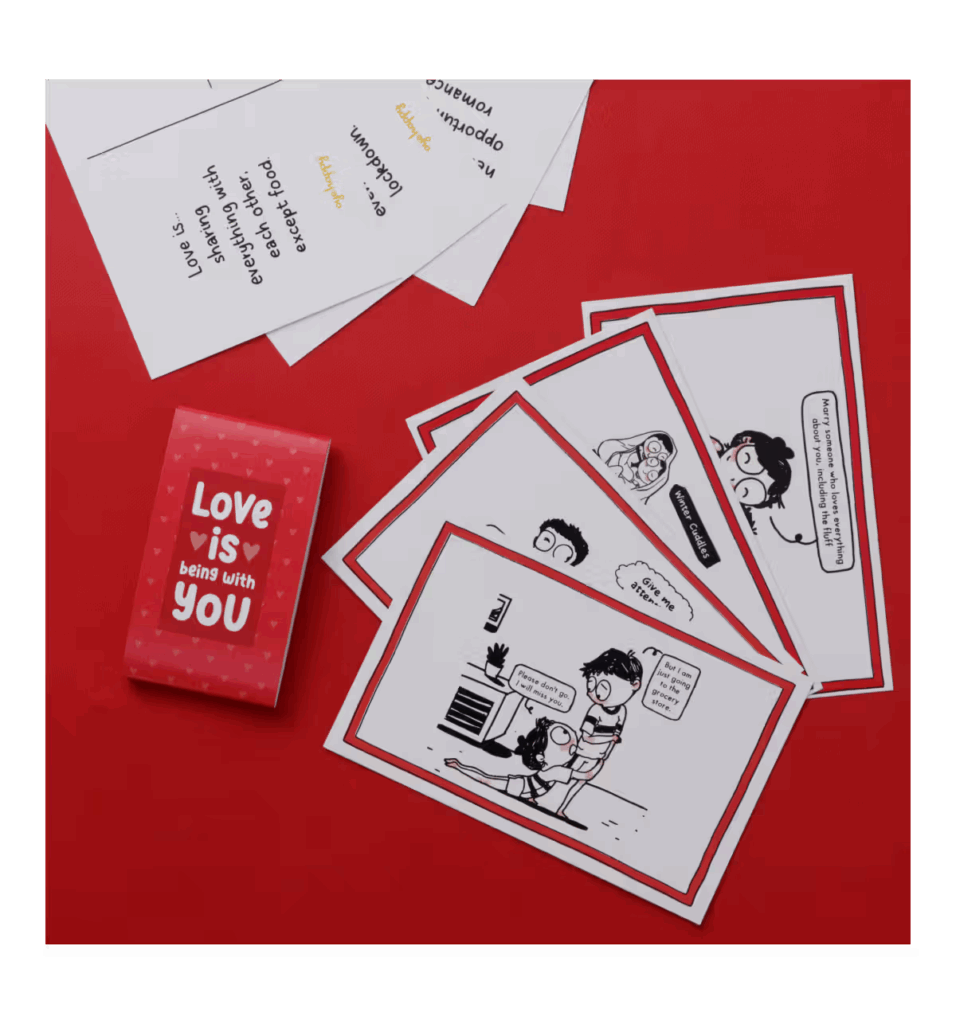 Romantic Postcards - valentine's day gift