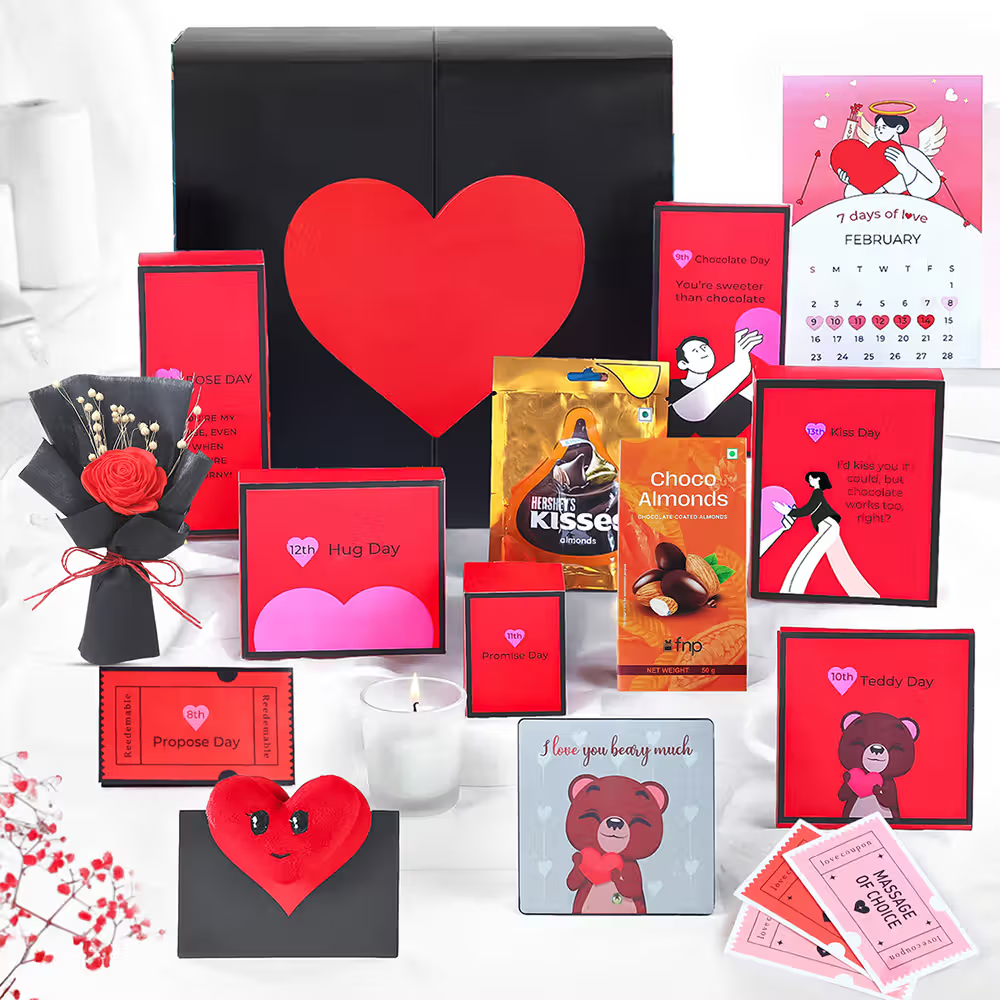 Valentine's Day Hamper - best gift for wife on valentine's day