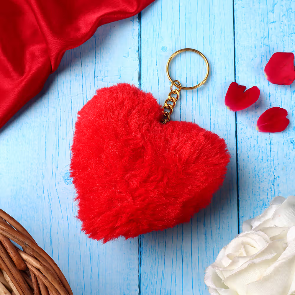 Heart-Shaped Keychains - instamart