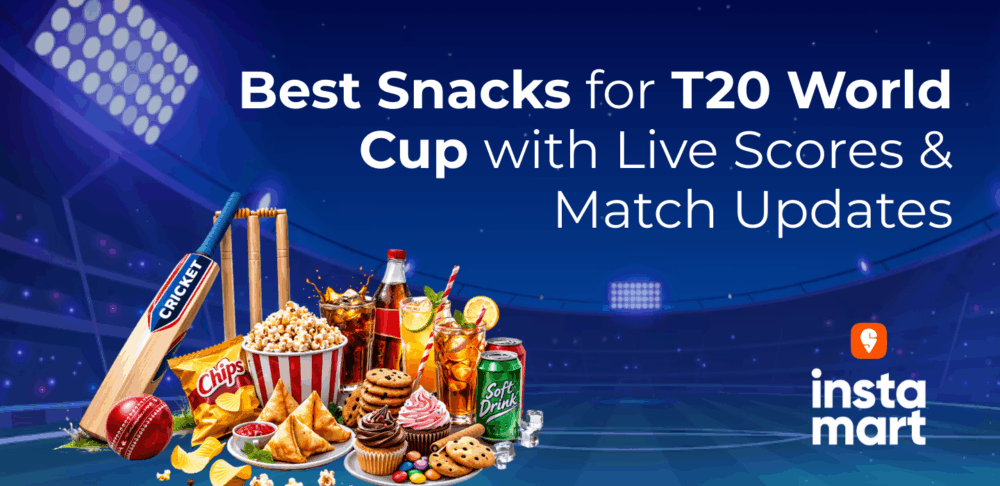 Best Snacks for T20 Worldcup - Instamart