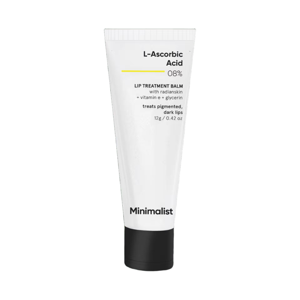 Minimalist 08% L-Ascorbic Acid Lip Treatment balm instamart