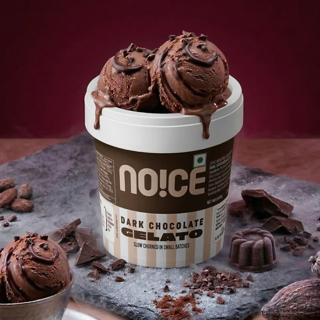 Noice Dark Chocolate Gelato - frozen desserts