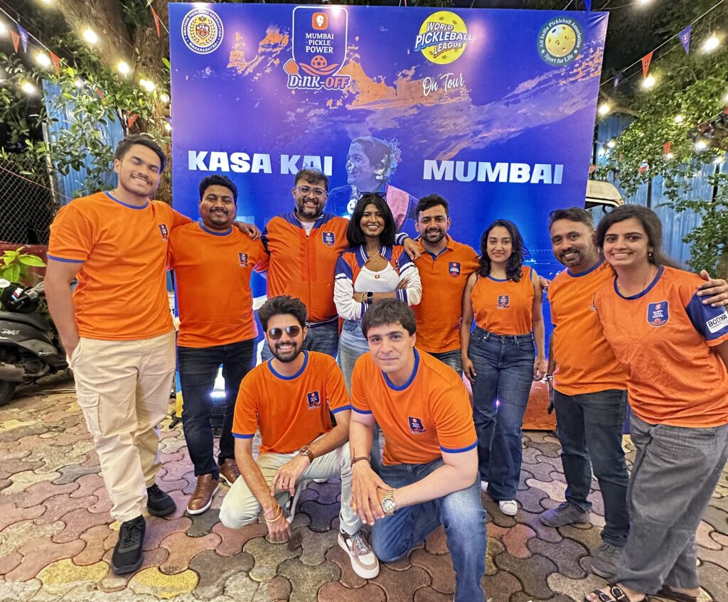 Supriya with her A1 team