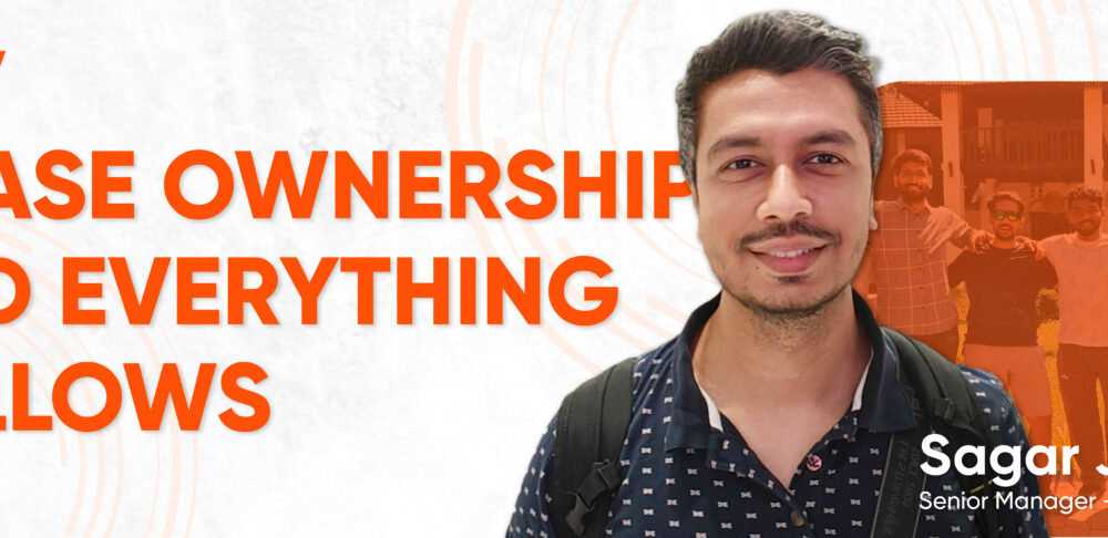 Sagar Jounkani, Senior Manager - Data Science, shares how curiosity, ownership and a dislike for staying comfortable have shaped his near-five-year journey at Swiggy.